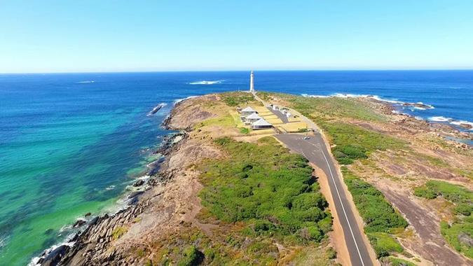 Cape Leeuwin from the air